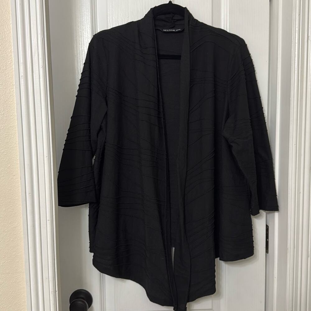 Zac & Rachel black cardigan petite xl